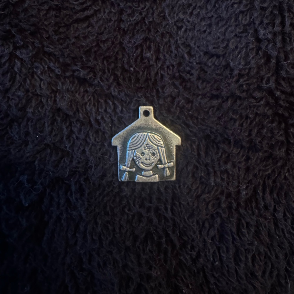 Silver House-Shaped Pendant JAMES AVERY